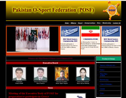 Pakistan O-Sport Federation Website